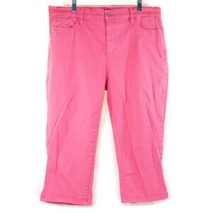 NYDJ pink crop 16